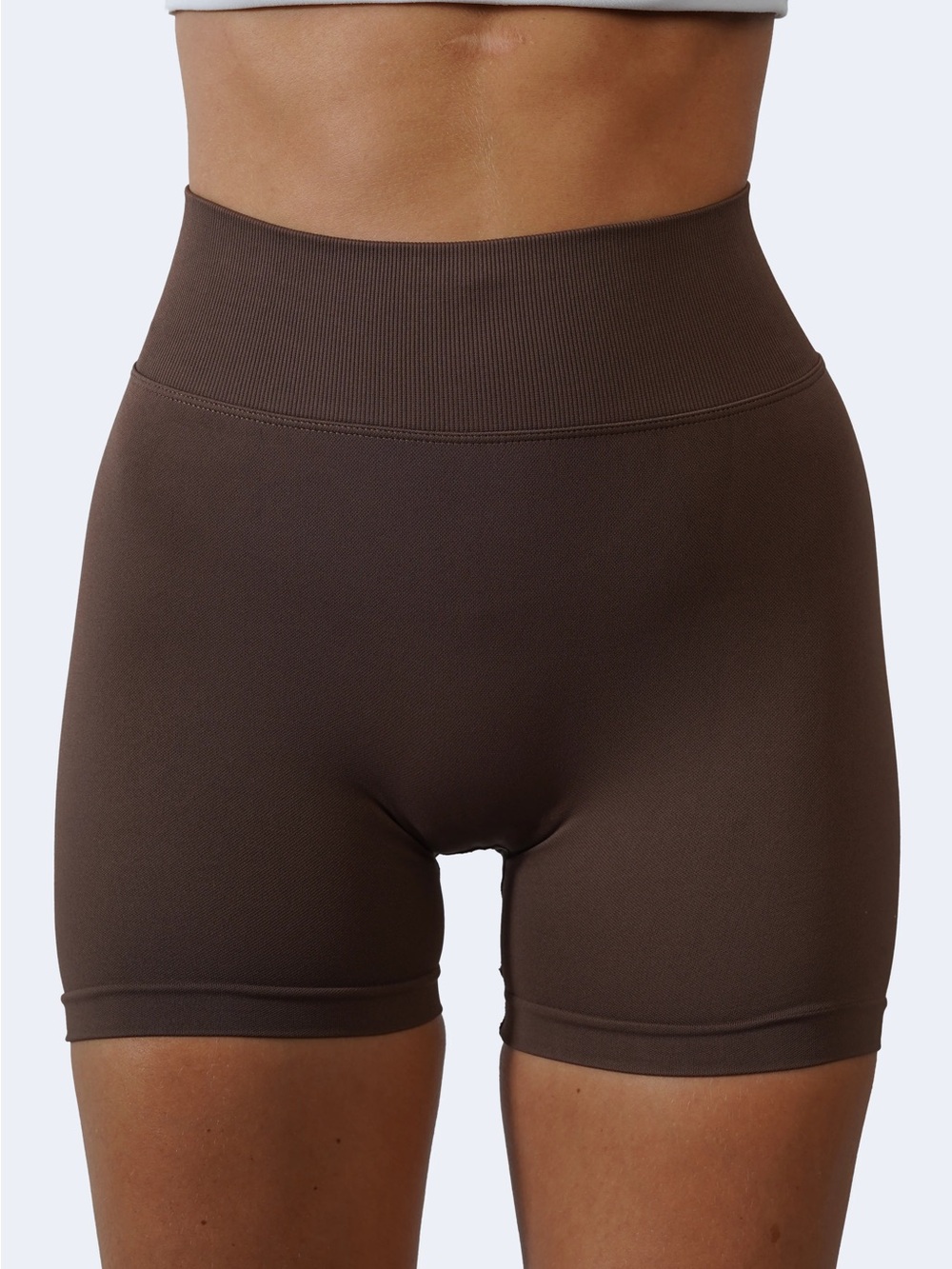 CORE SCRUNCH SHORTS - ESPRESSO XS